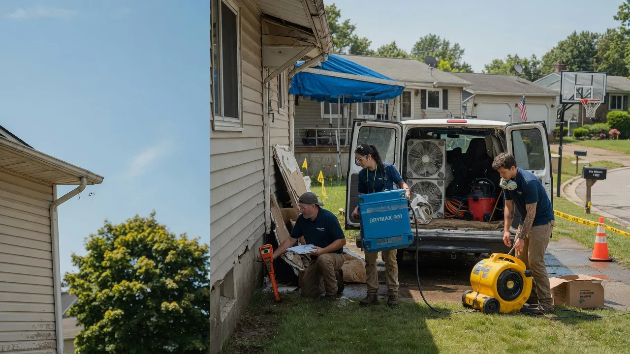 Ceiling Leak Cleanup in Danville, IA near me