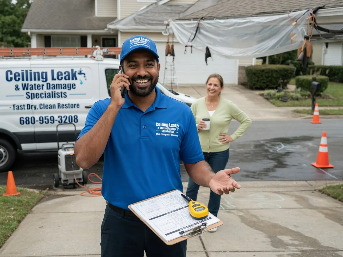 Ceiling Leak Cleanup Danville, IA FAQs